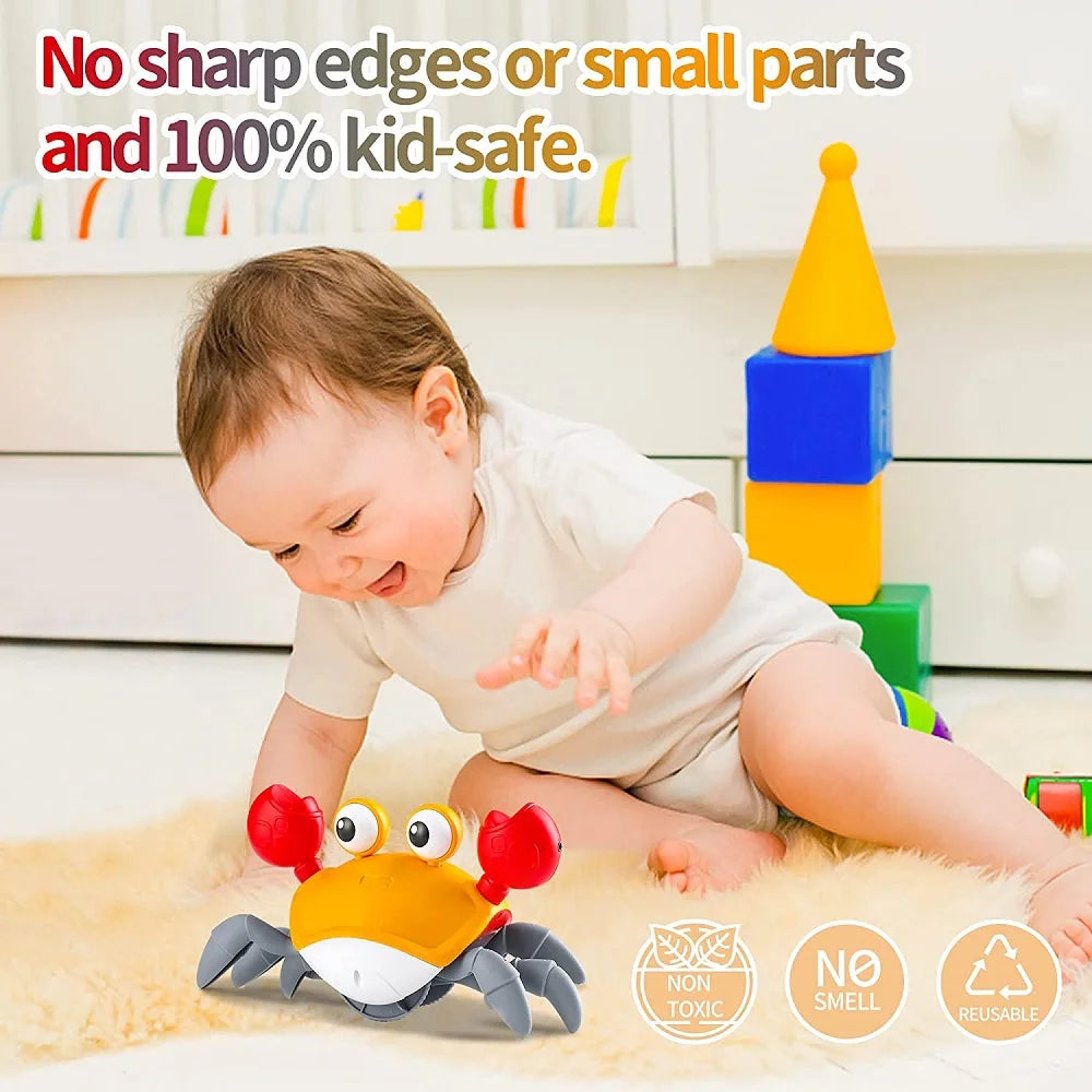 Crab Capers: Musical Induction Escape Toy for Babies