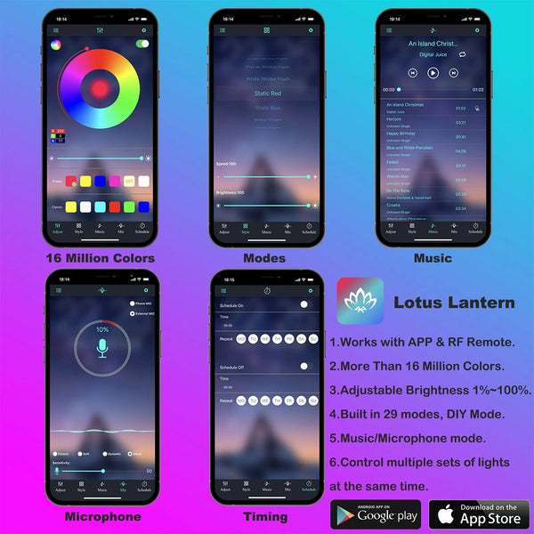 Illuminate Your Ride: LED Car Ambient Strip Light Fiber Kit with App Remote Control