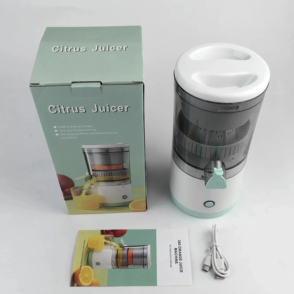 Portable Electric Juicer: Fresh Juice Anytime, Anywhere