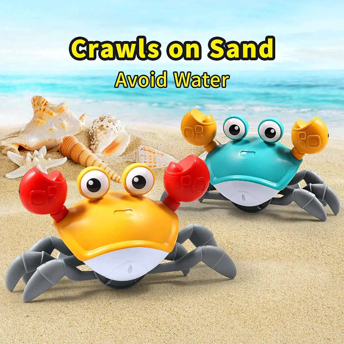 Crab Capers: Musical Induction Escape Toy for Babies