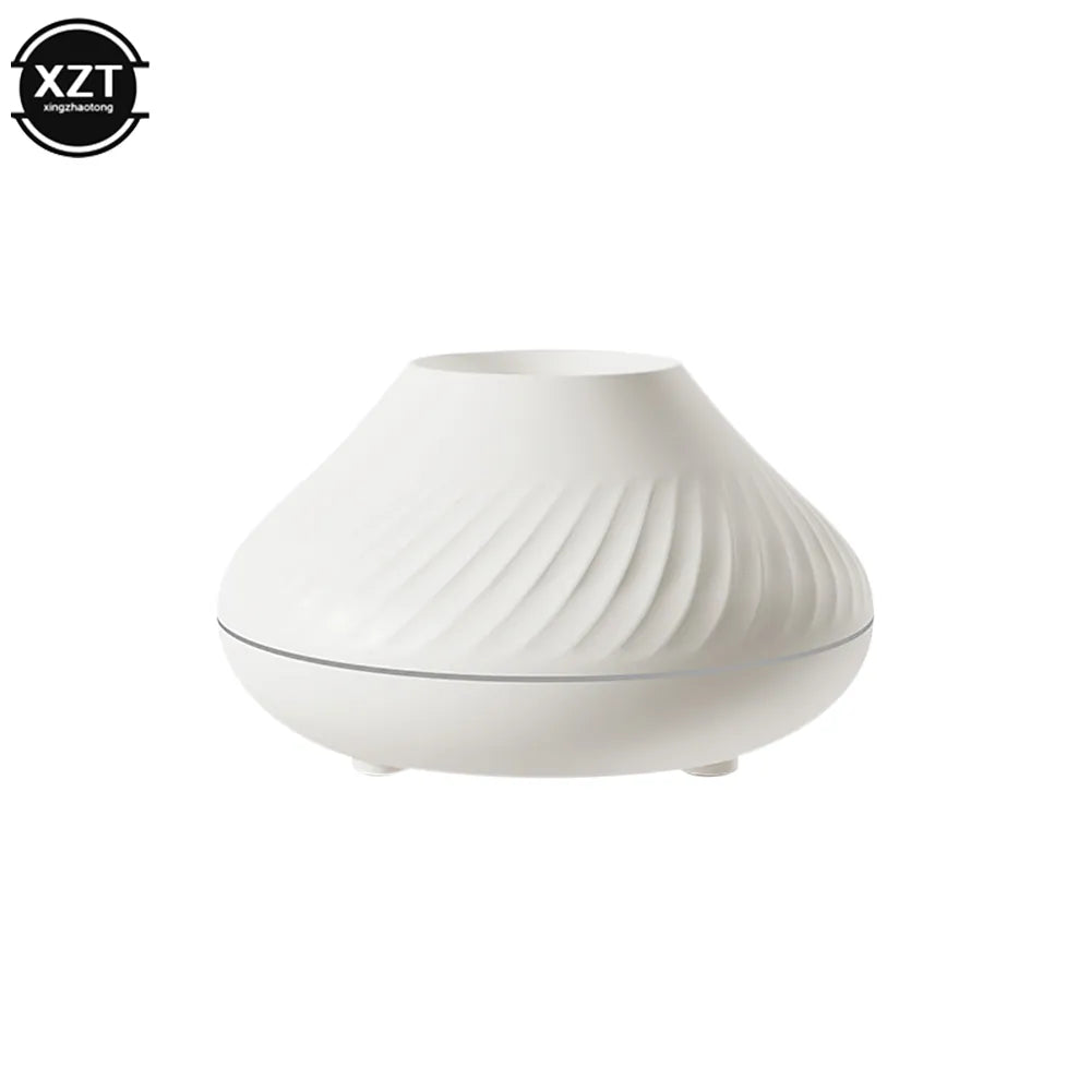 Flame Aroma Diffuser - Humidifier with Color Night Light