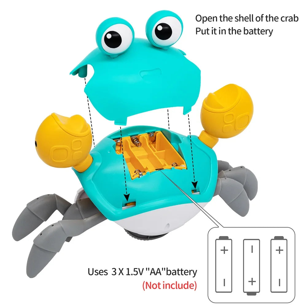 Crab Capers: Musical Induction Escape Toy for Babies