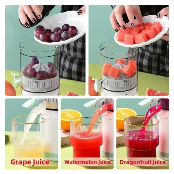 Portable Electric Juicer: Fresh Juice Anytime, Anywhere
