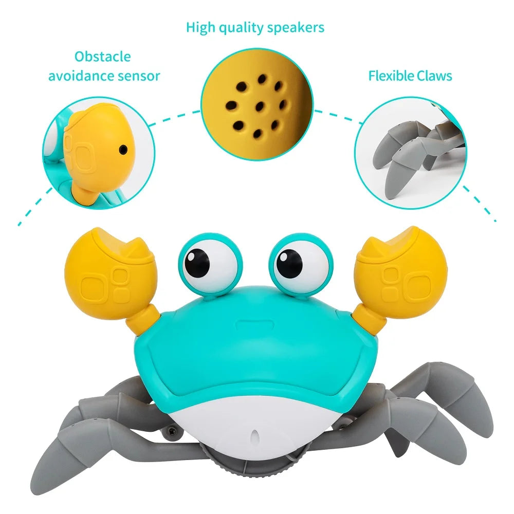 Crab Capers: Musical Induction Escape Toy for Babies