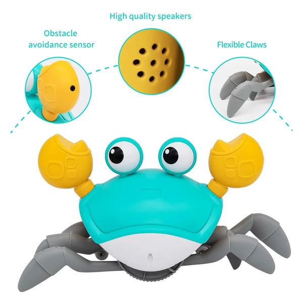 Crab Capers: Musical Induction Escape Toy for Babies
