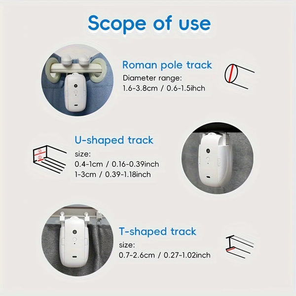 Smart Curtain Opener – Effortless Automation for Your Home’s Curtains!