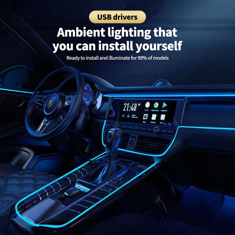 Ambient LED Car Light