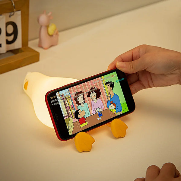 Illuminate Your Nights with the Quack-tastic Duck Rechargeable LED Night Light!