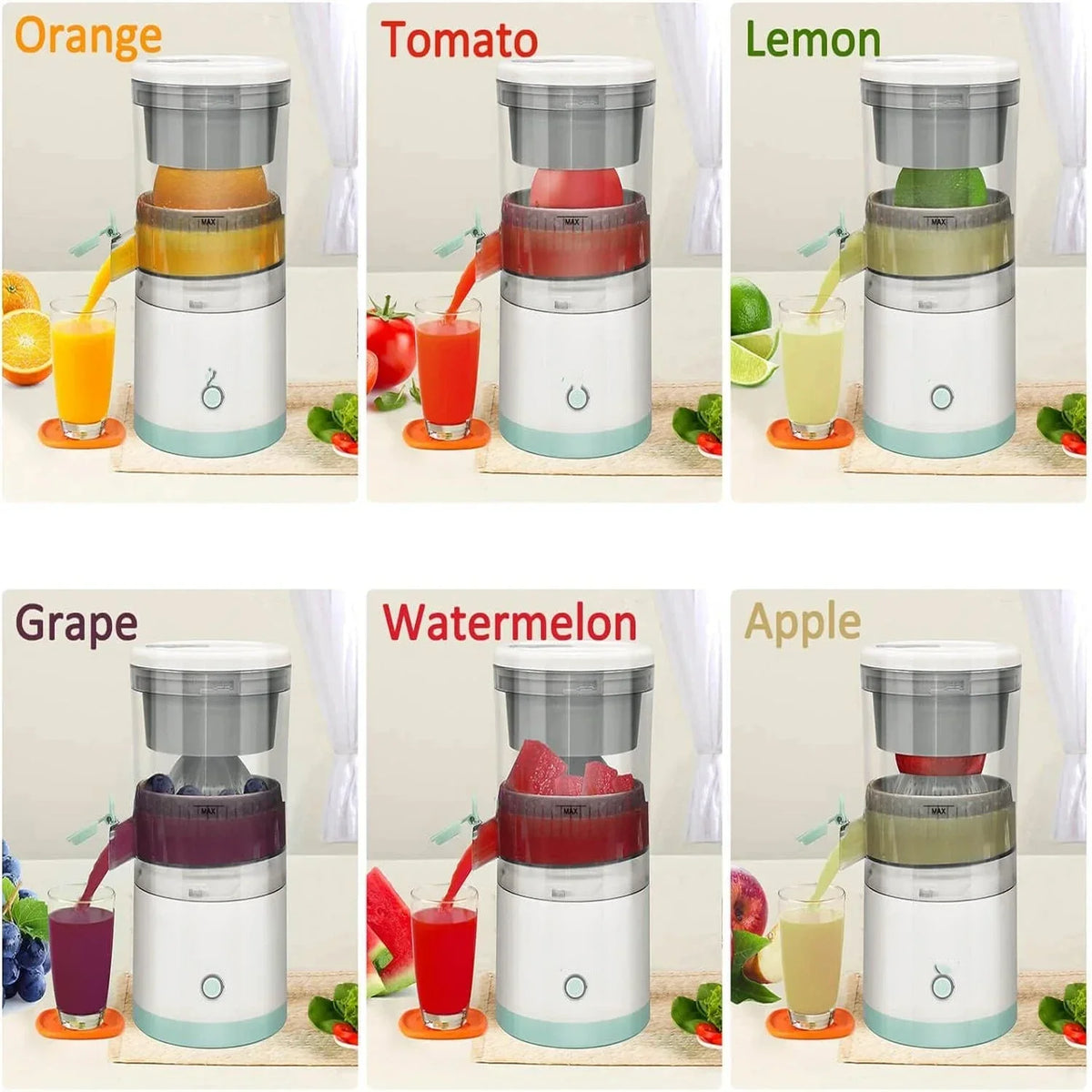 Portable Electric Juicer: Fresh Juice Anytime, Anywhere