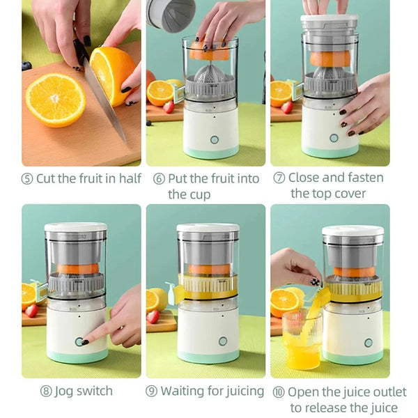 Portable Electric Juicer: Fresh Juice Anytime, Anywhere