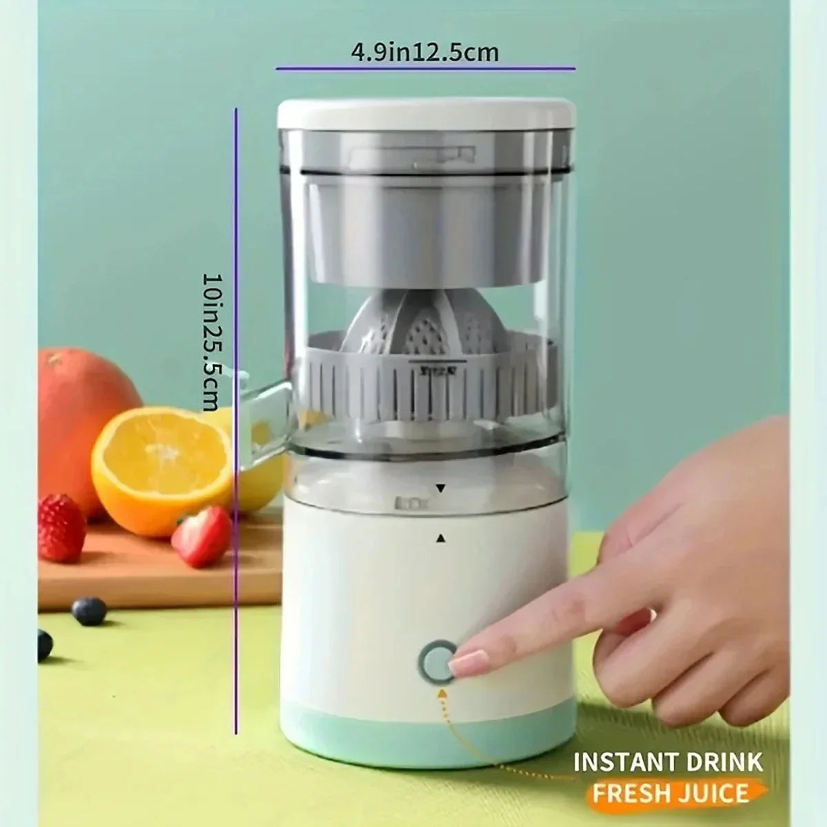 Portable Electric Juicer: Fresh Juice Anytime, Anywhere