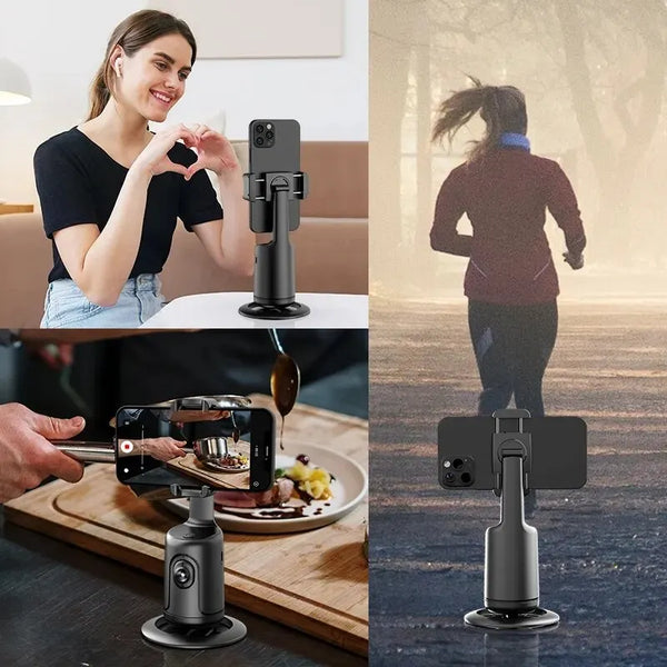 360° Auto-Face Tracking Tripod: Capture Every Angle with Precision