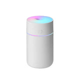Experience Refreshing Atmosphere: 1200mAh Wireless Rechargeable Air Humidifier with Gradient-Colored LED Lights